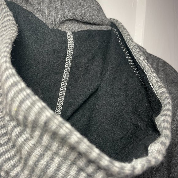 prAna - Grey Breathe Kari Zip Front Hooded Jacket Coat - Picture 11 of 13